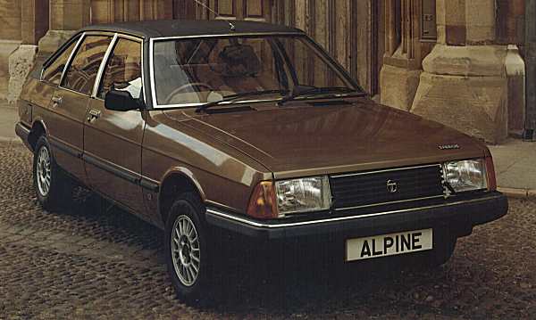 Talbot Alpine Распродажа автомобильной техники - Talbot Alpine.