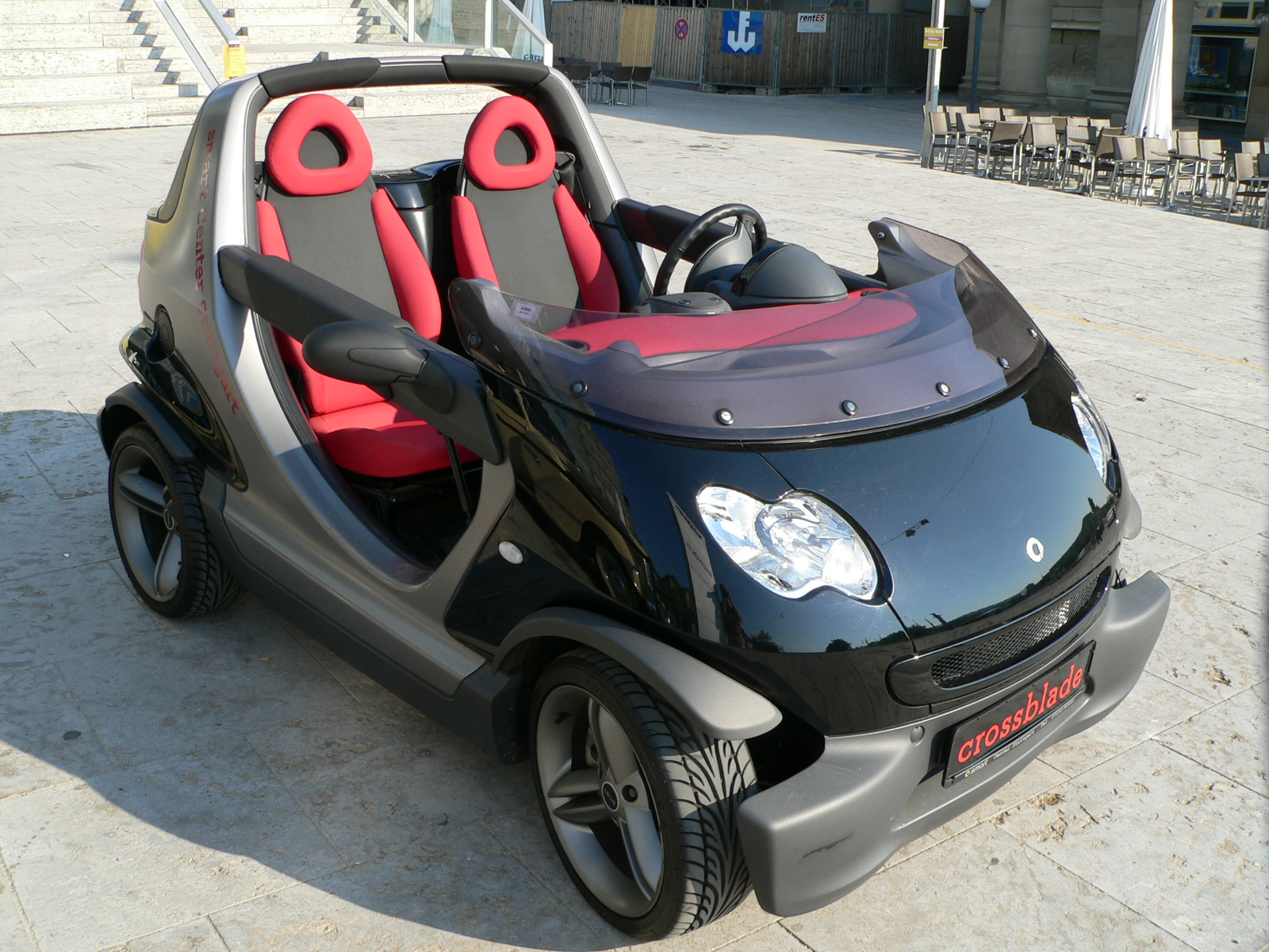 Smart Crossblade Автомобили smart crossblade. Smart crossblade описание.