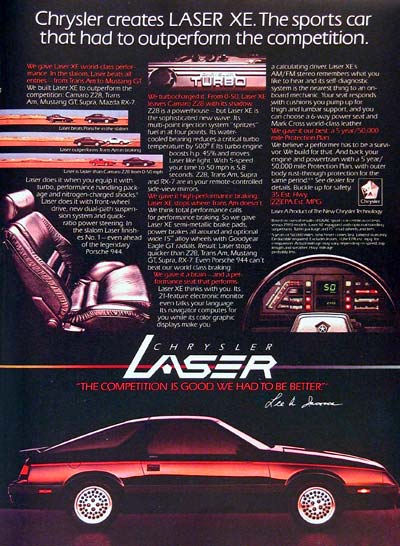 Chrysler Laser Тест-драйв Alfa Romeo MiTo - Chrysler Laser. Подбор нового автомобиля.