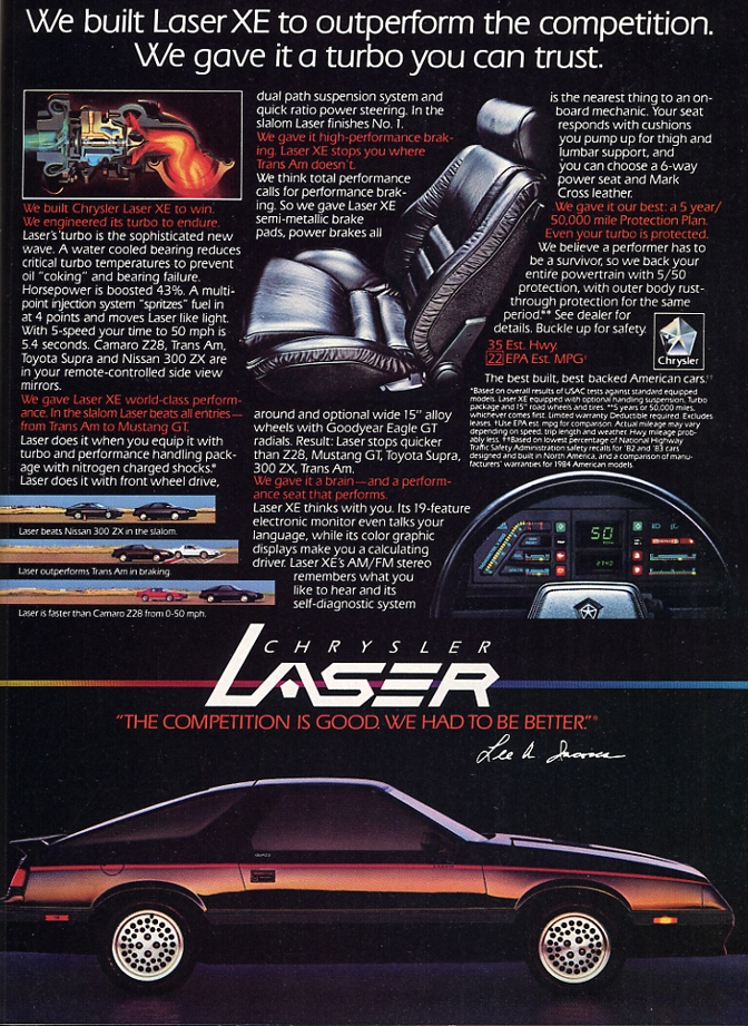 Chrysler Laser Купить/Продать Chrysler - Chrysler Laser. Chrysler Профессиональное.