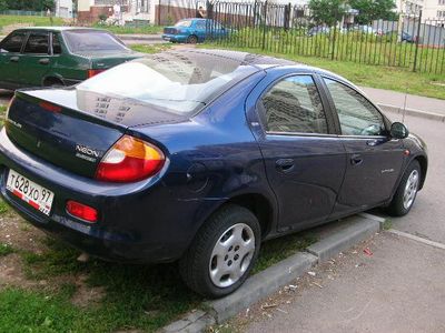 Chrysler Neon Chrysler Neon в Москве: Chrysler Neon.