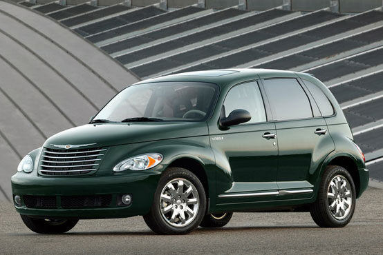 Chrysler PT Cruiser Тест-драйв Citroen C2 VTS: Chrysler PT Cruiser.