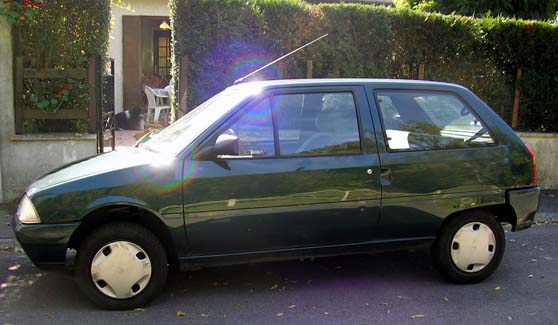 Citroen AX Citroen AX расход топлива.