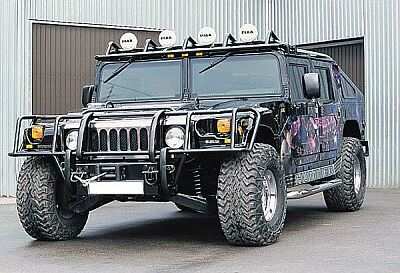 Hummer H1 Тест-драйв Lamborghini Murcielago: Hummer H1. Девушки Hummer.