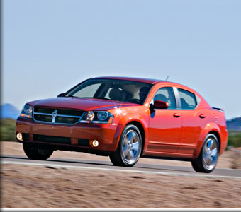 Dodge Avenger Тест-драйв Citroen C2 VTS: Dodge Avenger.