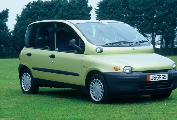 Fiat Multipla Тест-драйв Fiat Panda - Fiat Multipla.