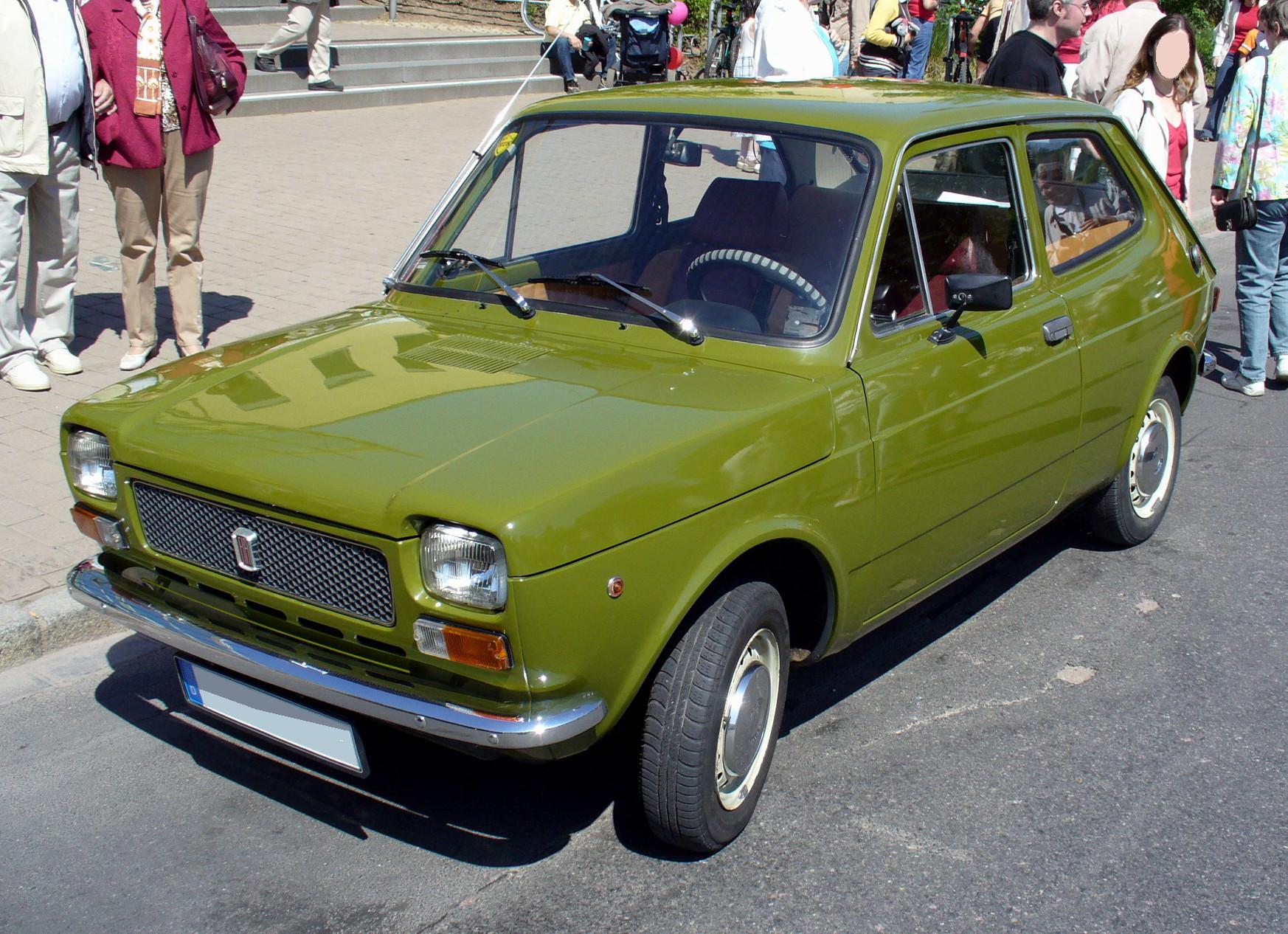 Fiat 127 FIAT - Есть всё: Fiat 127. BMW X6.