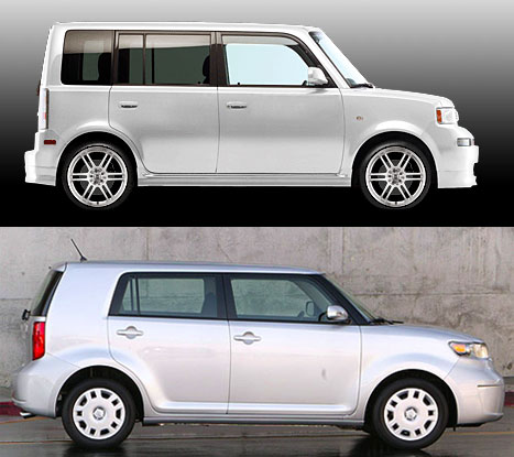 Scion xB Тест-драйв Seat Leon - Scion xB.