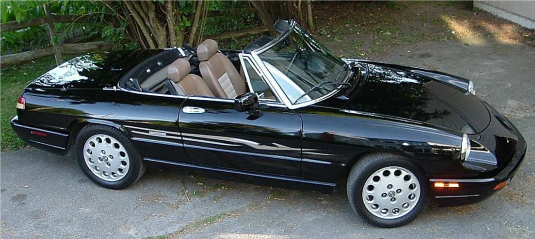 Alfa Romeo Spider Ferrari создал болид будущего - Alfa Romeo Spider.