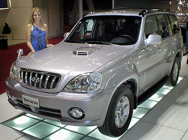 Hyundai Terracan Музыкальный центр - Hyundai Terracan.