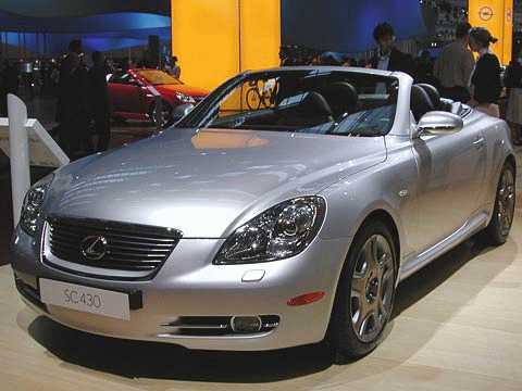 Lexus SC 430 Исключительное предложение Lexus: Lexus SC 430.