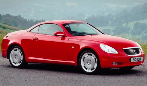 Lexus SC (белый с синим): Lexus SC. Выкуп Lexus SC в РИ-Авто.