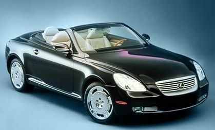 Lexus SC (белый с синим): Lexus SC.