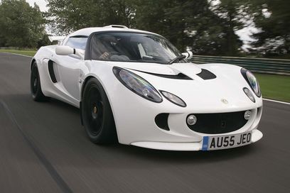 Lotus Exige Тест-драйв Lamborghini Murcielago: Lotus Exige.