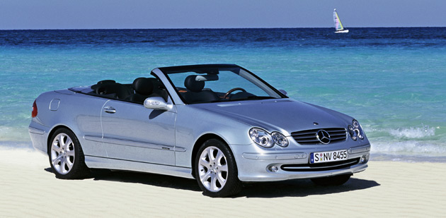 Mercedes-Benz CLK Cabriolets Mercedes CLK: Mercedes-Benz CLK Cabriolets. 55 кВт. 1998 2002 GOL.