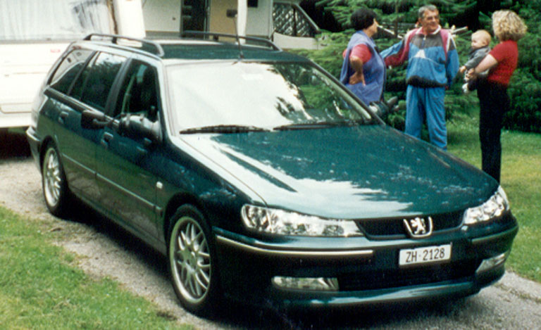 Peugeot 406 Break Автомобили Opel Frontera: Peugeot 406 Break.