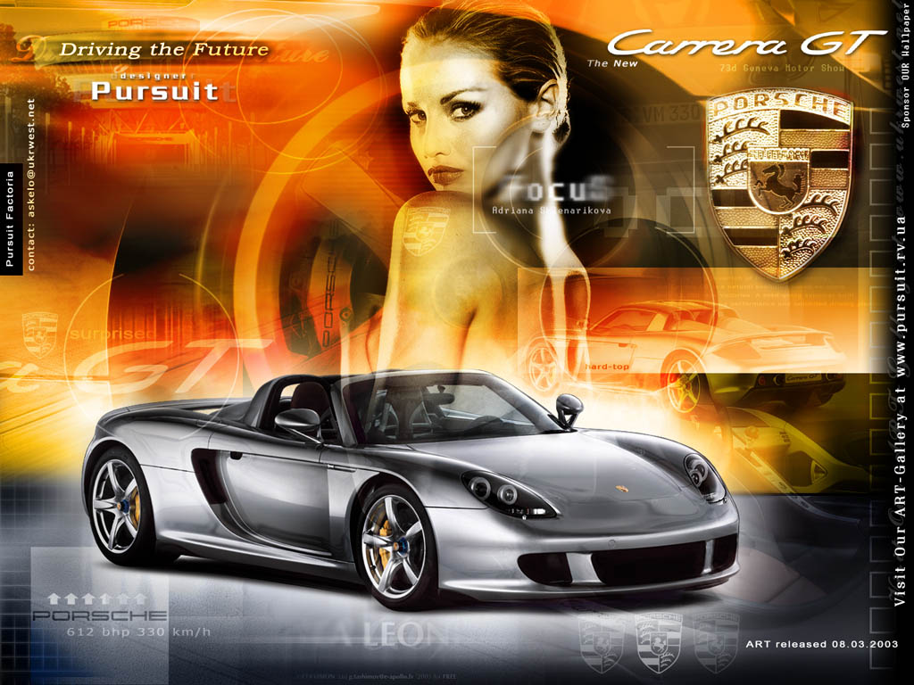 Porsche Carrera GT Подбор нового автомобиля: Porsche Carrera GT.