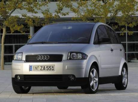 Audi A2 Топ-10 Фирм по залогу авто: Audi A2.