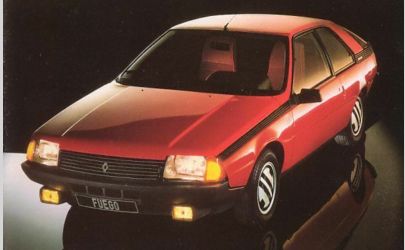 Renault Fuego Подбор нового автомобиля - Renault Fuego.