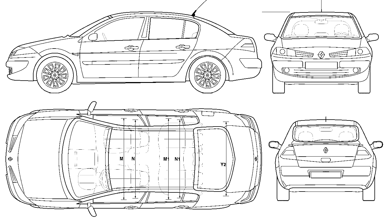 Renault Megane II Выбрать Renault, подобрать кредит - Renault Megane II.