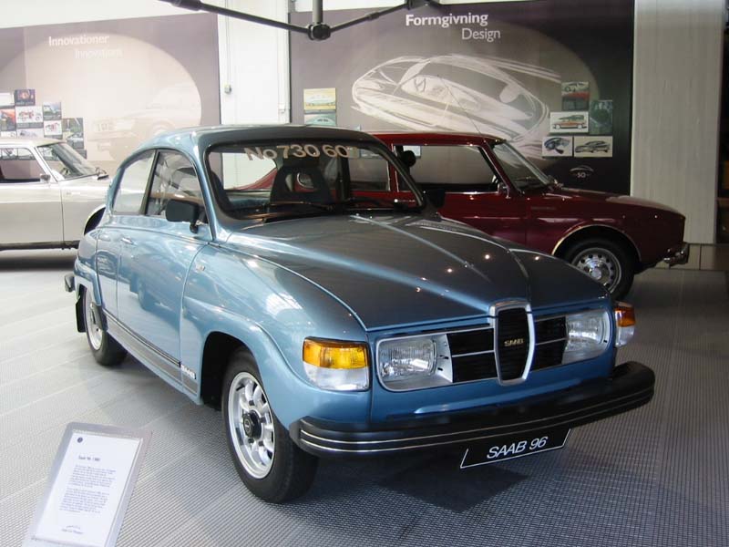 SAAB 96 BMW X6: SAAB 96.