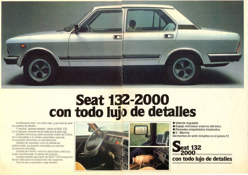 Seat 132 Автомобили и цены: Seat: Seat 132.