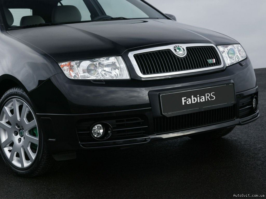 Skoda Fabia RS Рамка переходная - Skoda Fabia RS.