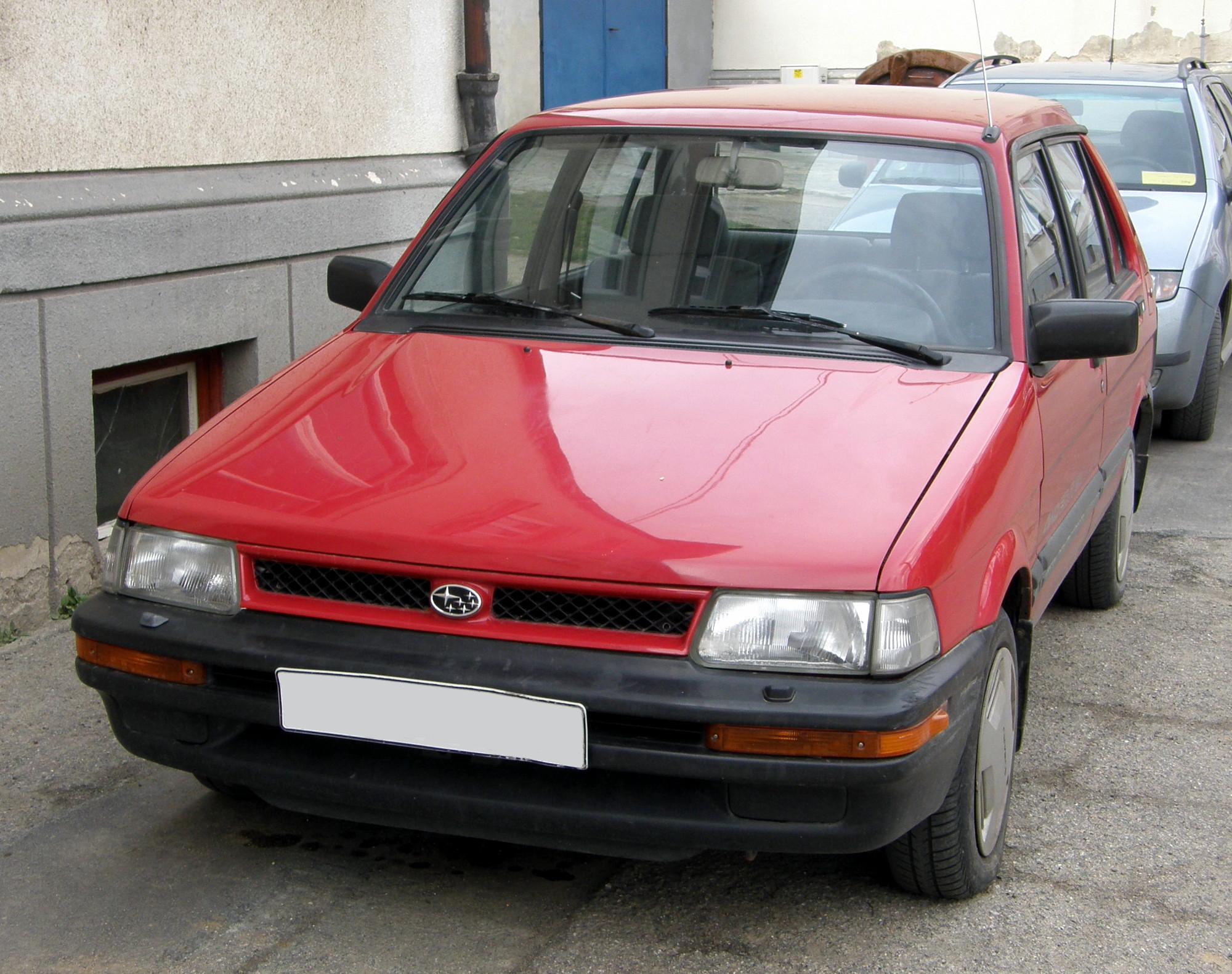 Subaru Justy Форум тюнинг Subaru Justy.