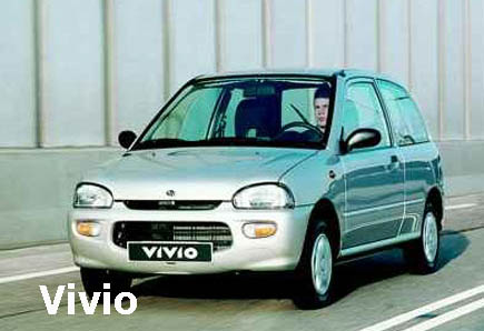 Subaru Vivio Subaru Книга руководство - Subaru Vivio.