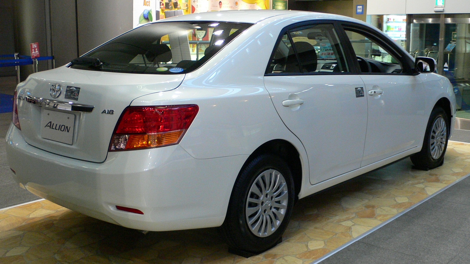 Toyota Allion Расход бензина на Toyota Allion 4wd.